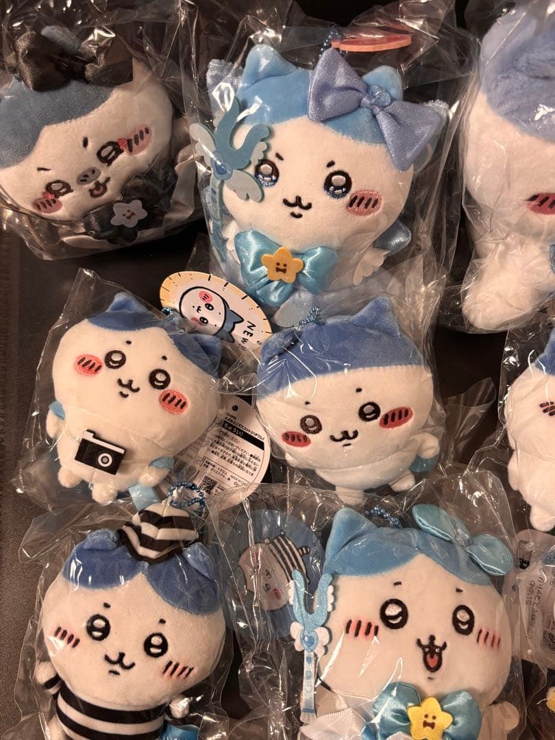 ちいかわ　ハチワレ　マスコット　ぬいぐるみ　まとめ売り　新品未開封　セット