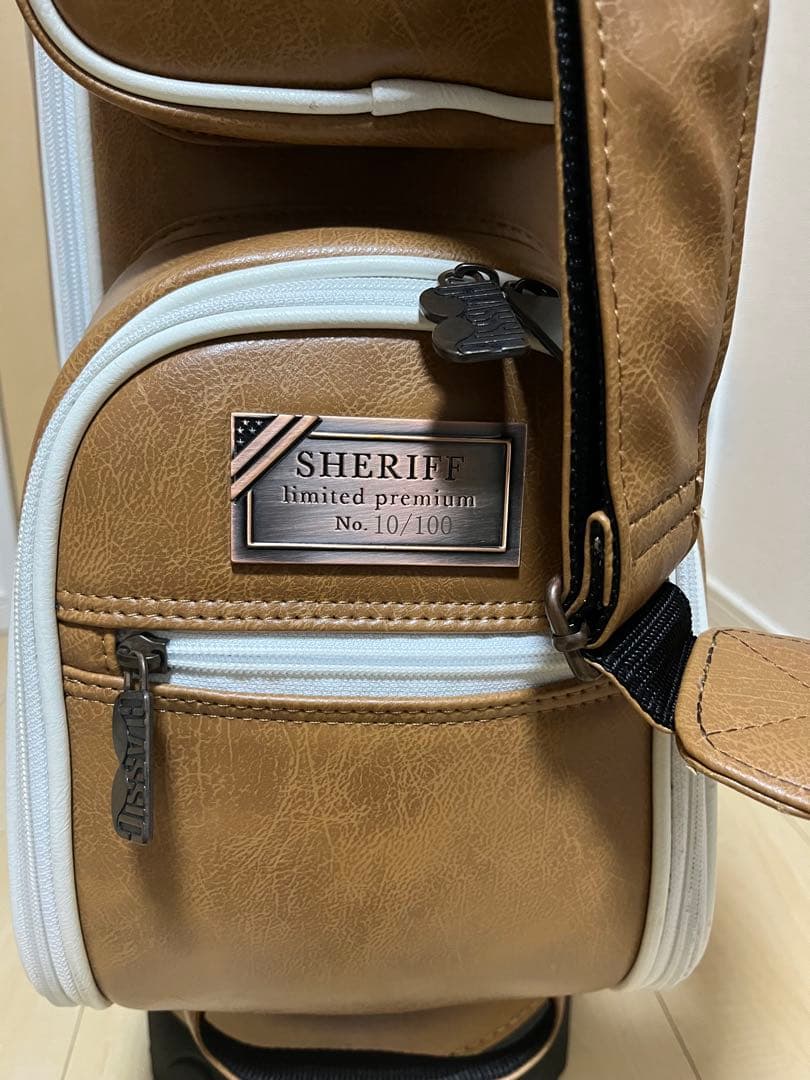 シェリフ(SHERIFF) クラシック　キャディバッグ限定100本シリアル10番