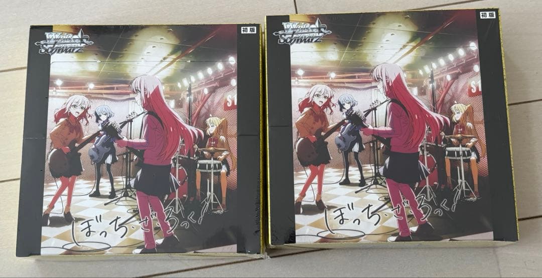 【新品未開封】ヴァイスシュヴァルツ ぼっち・ざ・ろっく！ 2BOX シュリンク付