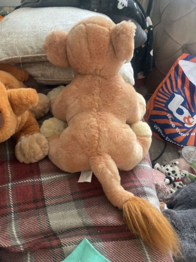 ディズニー【ライオンキング】ぬいぐるみ　コブとキアラ　14インチ