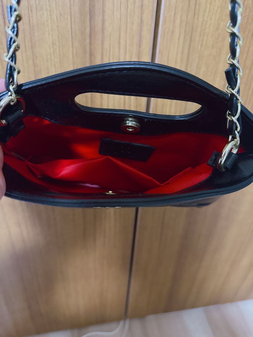 CHANEL 新品ノベルティ　 ショルダーバッグ　ゴールドチェーン　ブラック