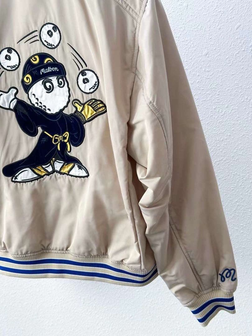 ゴルフウェア レディース アウター ベージュ赤SML