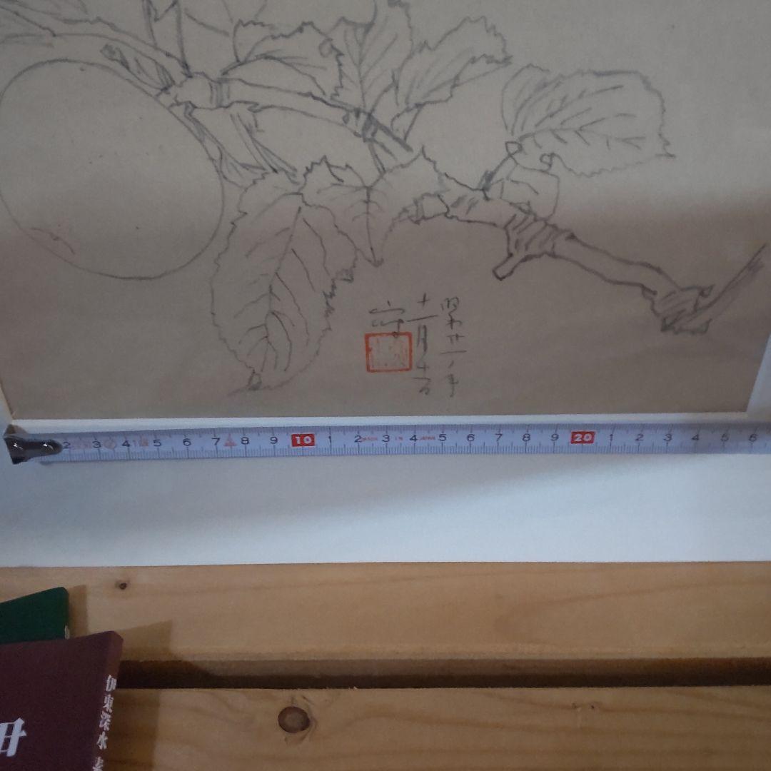 伊東深水、スケッチ画（素描画集4巻p83 no469）【修善寺】