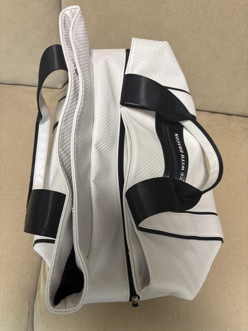 DANCE WITH DRAGON ボストンバッグ ホワイト