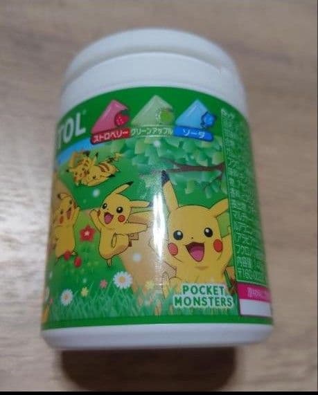 キシリトール　ポケモン　ピカチュウ　ボトルガム37個