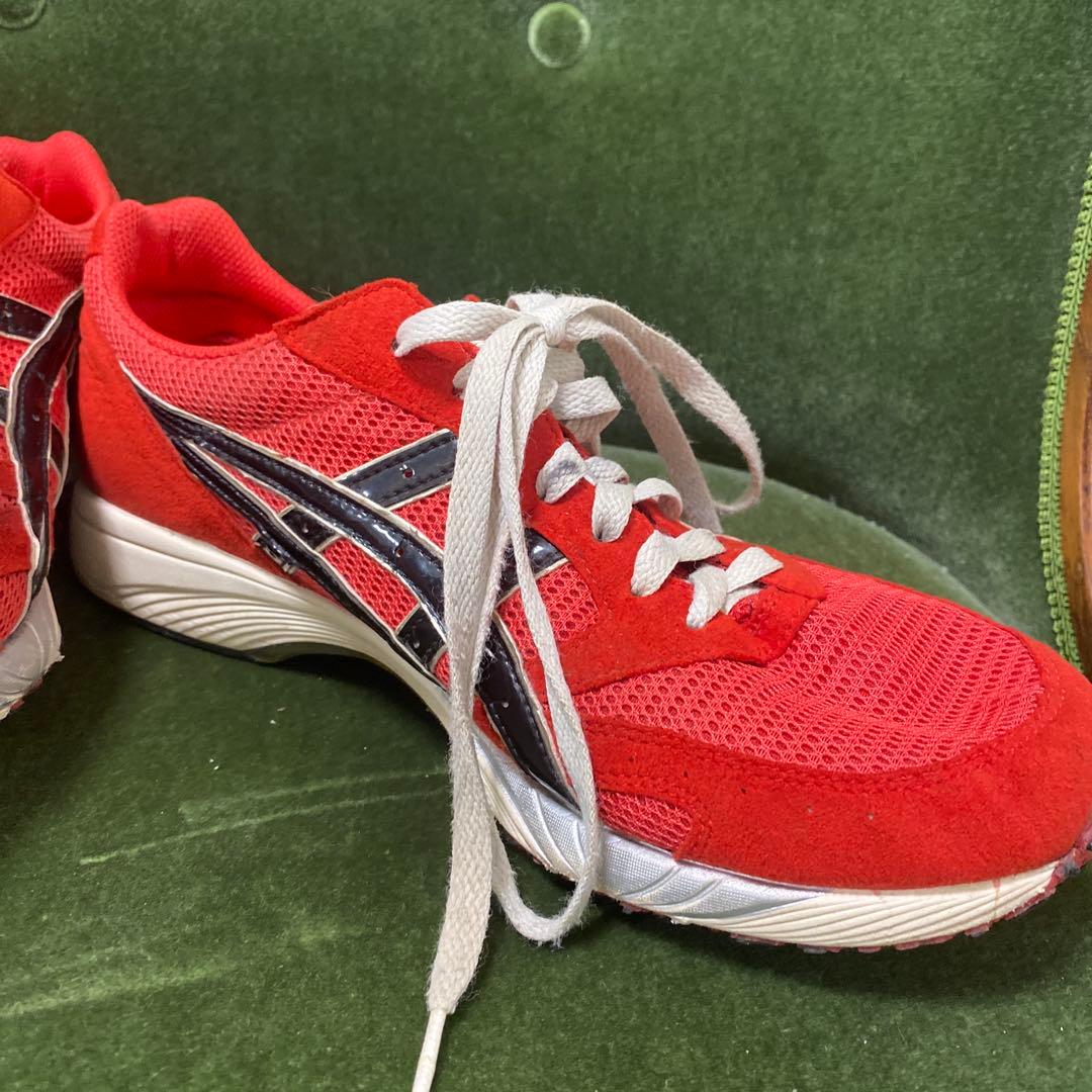 ASICS TARTHER JAPAN ランニングシューズ レッド　サイズ28