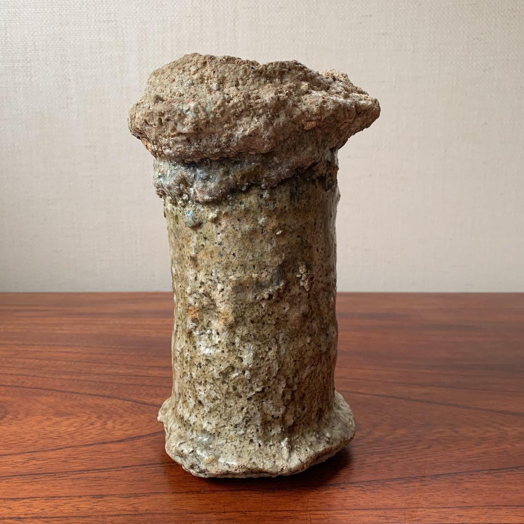 窯跡　発掘品　レア　生け花
