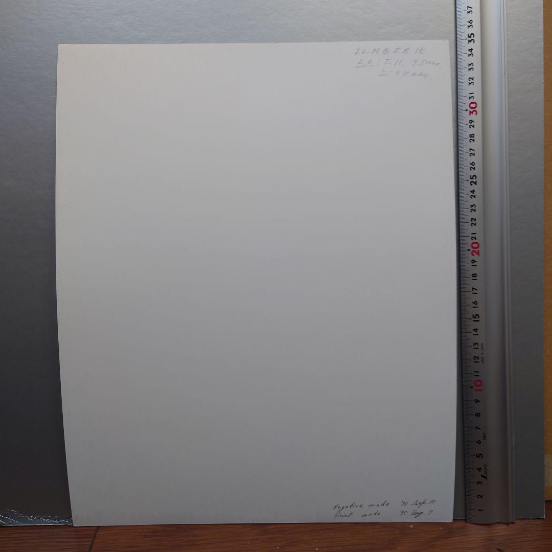 銀塩プリント・一点のみ　井上治（Osamu Inoue) フォトアート作品