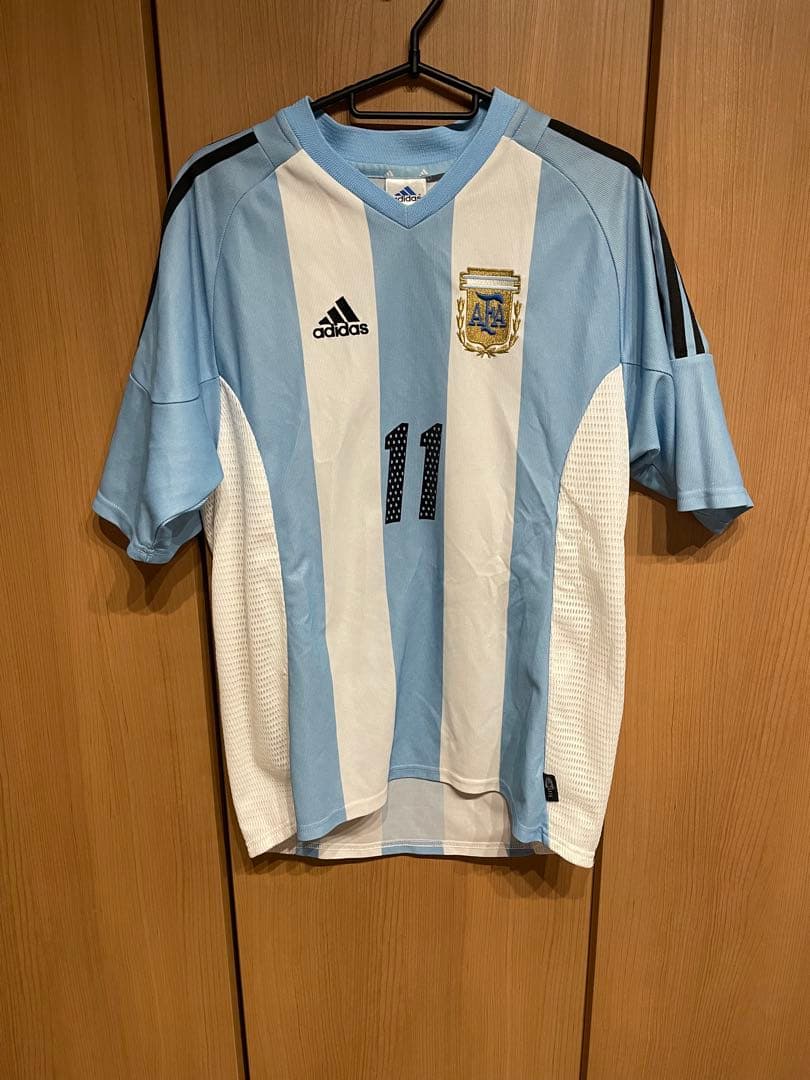 アルゼンチン代表ユニフォーム2002ヴェロン　ベロン