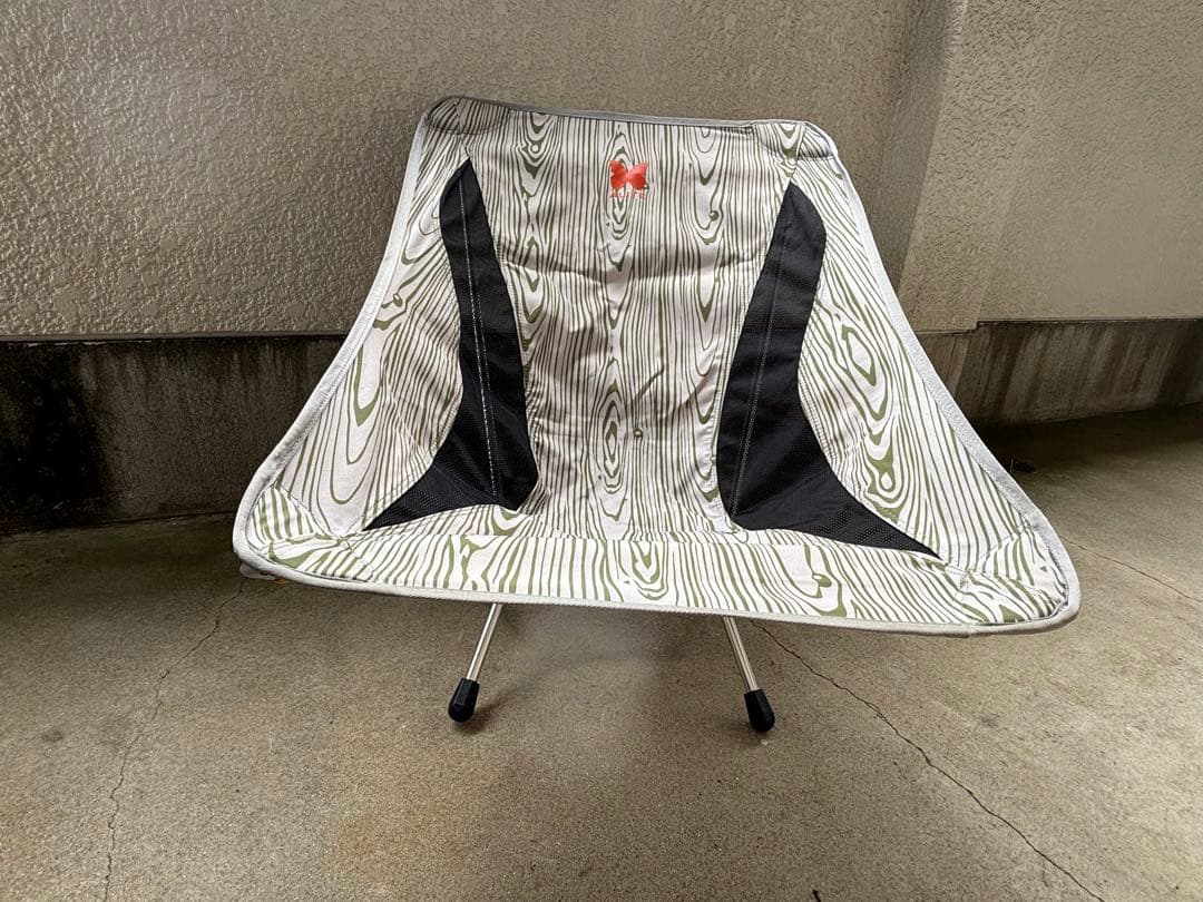 エーライト マンティスチェア フレーム2脚 ウッドグレイン ゆるキャン△志摩リン