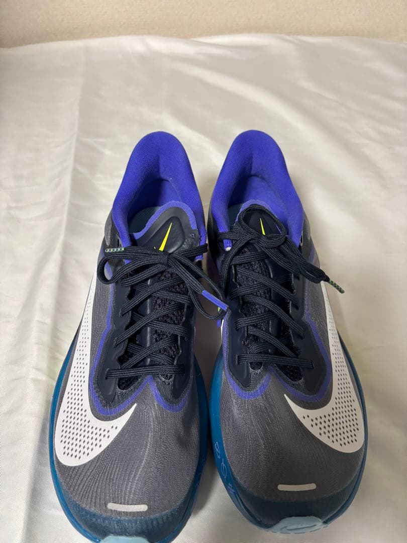 Nikeズームフライ6 ZoomX スニーカー グレー/ネイビー 27.5cm