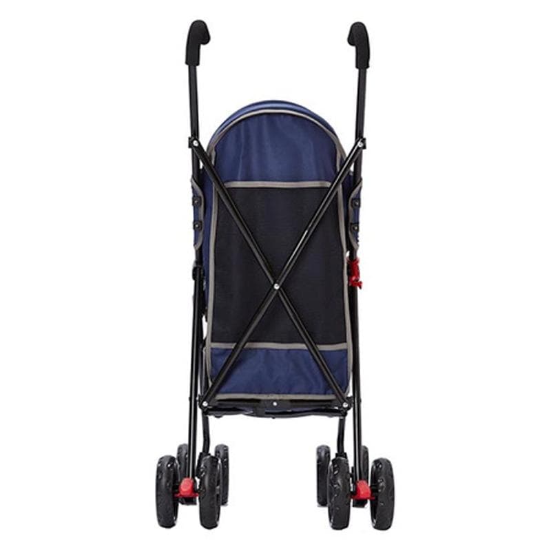 Porta ペット用軽量折りたたみお出かけカート ブルー 犬 猫 キャリー 青