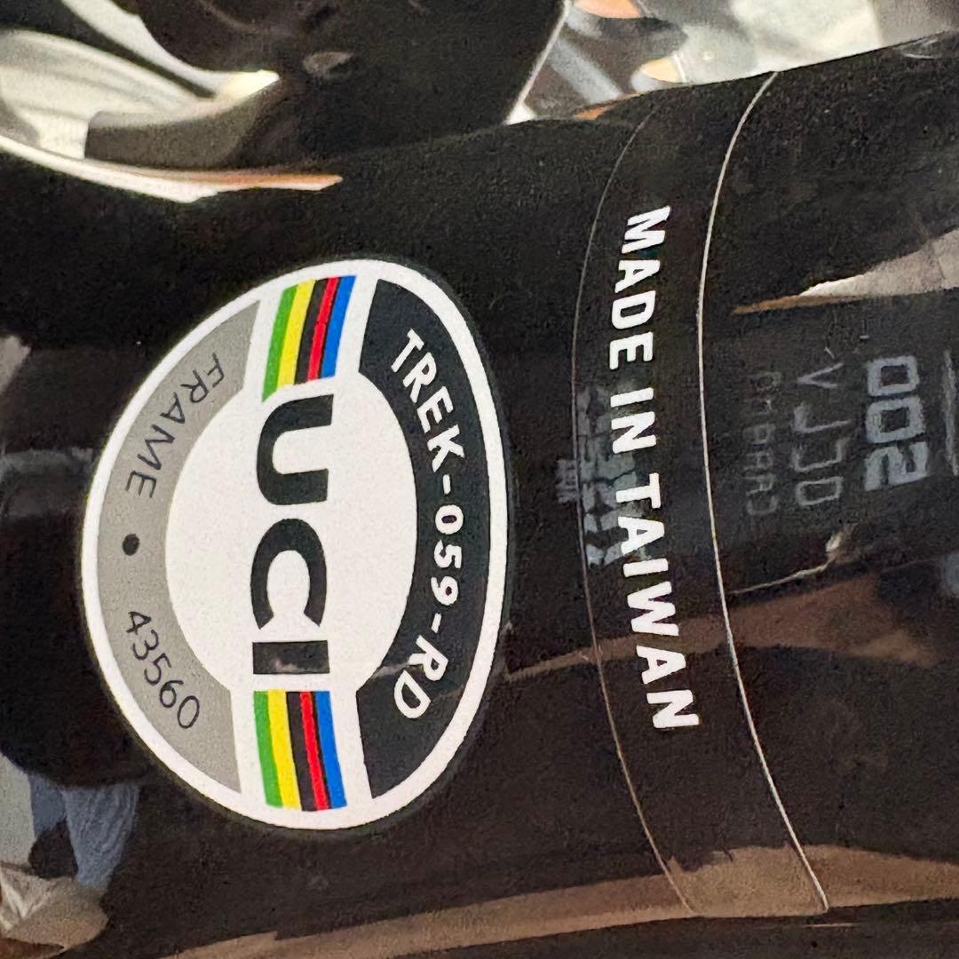 【52】完成車 TREK EMONDA SL6 ブラック レッド 室内保管