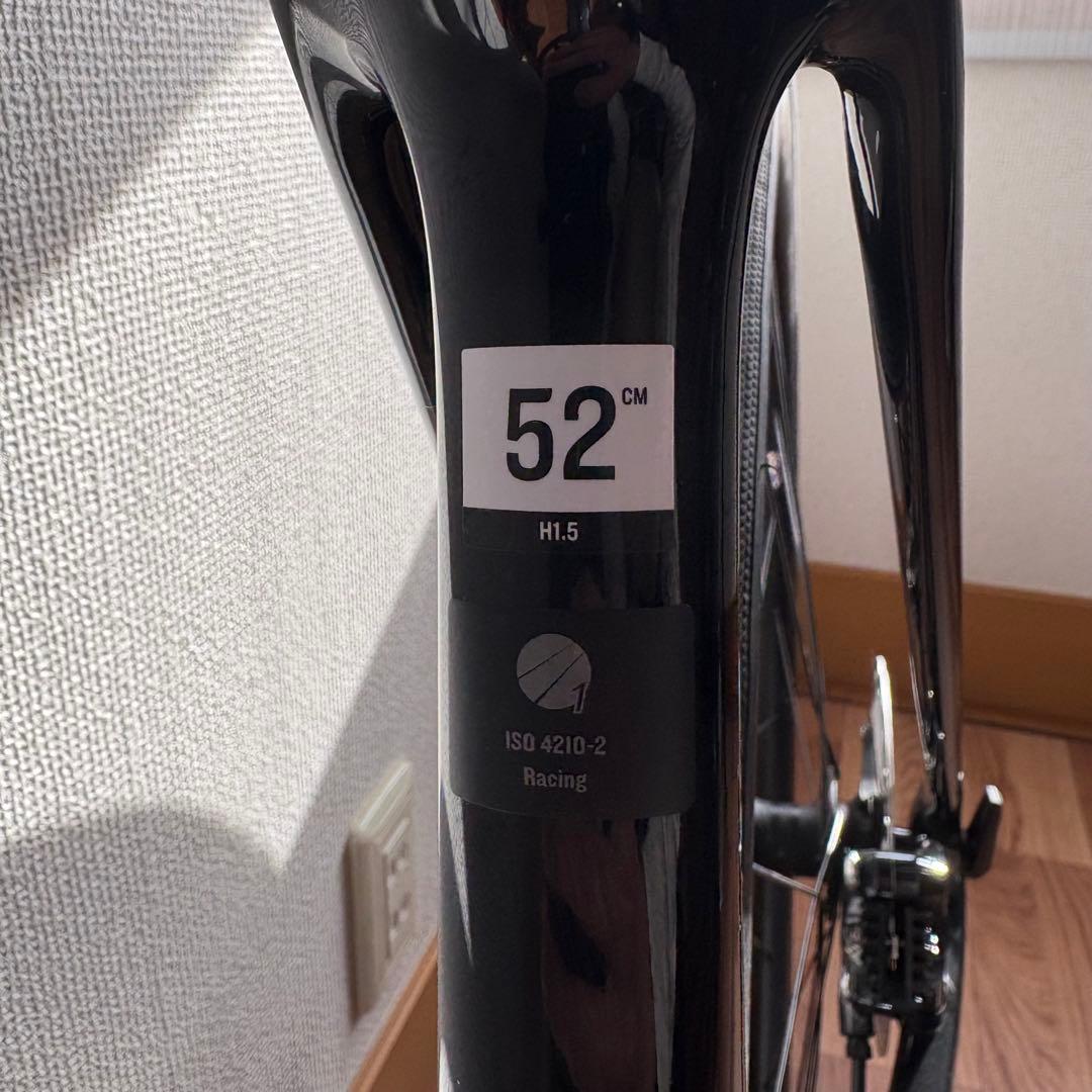 【52】完成車 TREK EMONDA SL6 ブラック レッド 室内保管