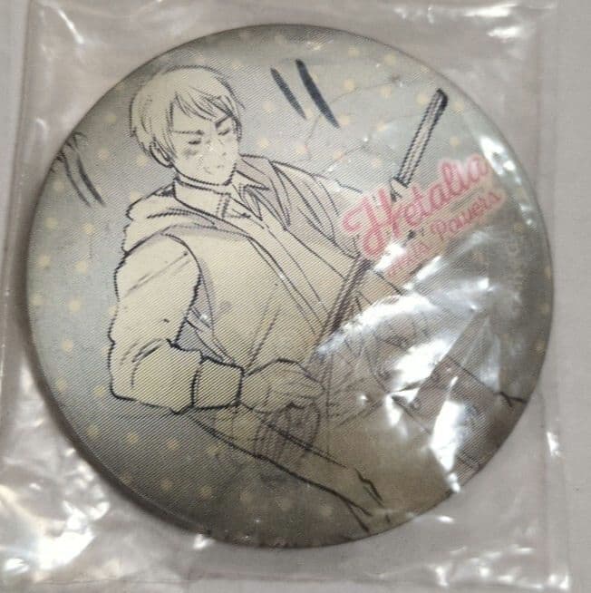 ヘタリア　チェンジング缶バッジ　文教堂フェア　プロイセン　普　Hetalia