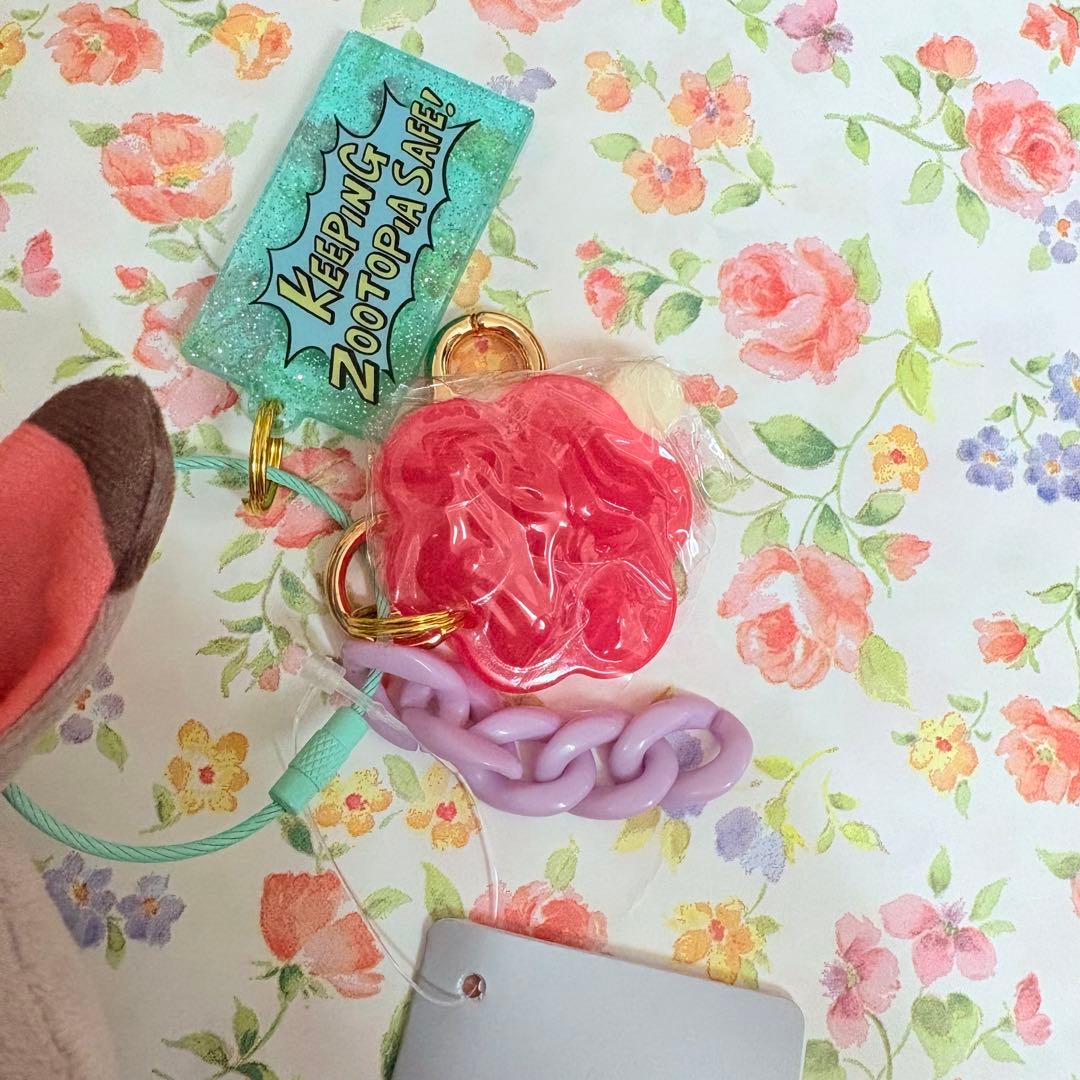 ズートピア ジュディ　ニック　ぬいぐるみキーチェーン