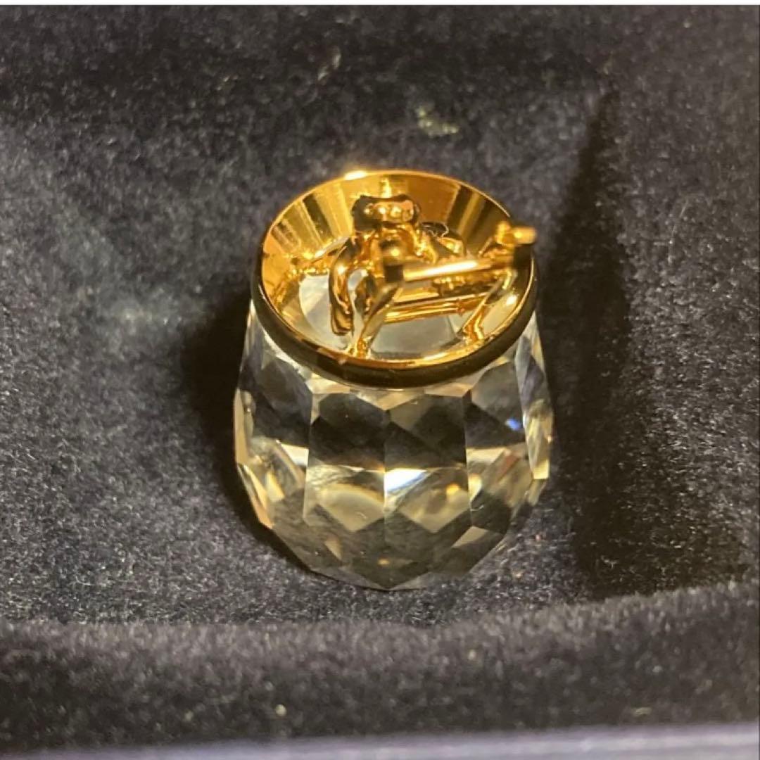 スワロフスキー　ウェザーフロッグ　かえる　ハシゴ