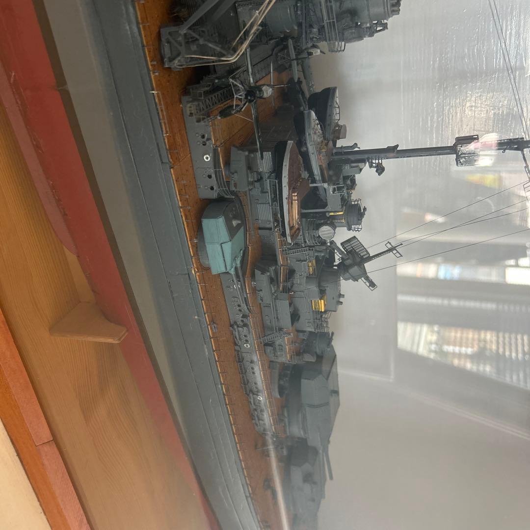 戦艦モデル 1/350スケール 大和　ビスマルク　小物つけます