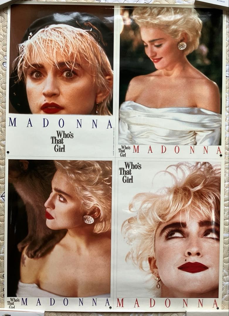 Madonna ポスター Who’s that girl
