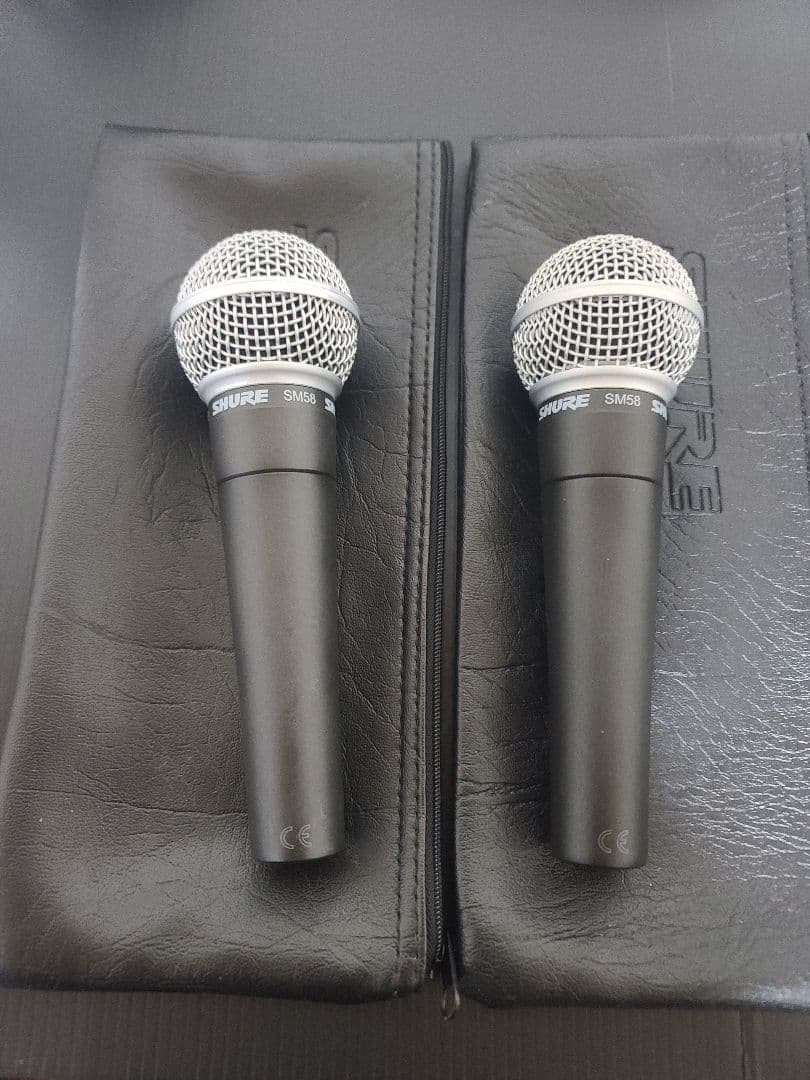 SHURE SM58S ダイナミックマイク 2本セット