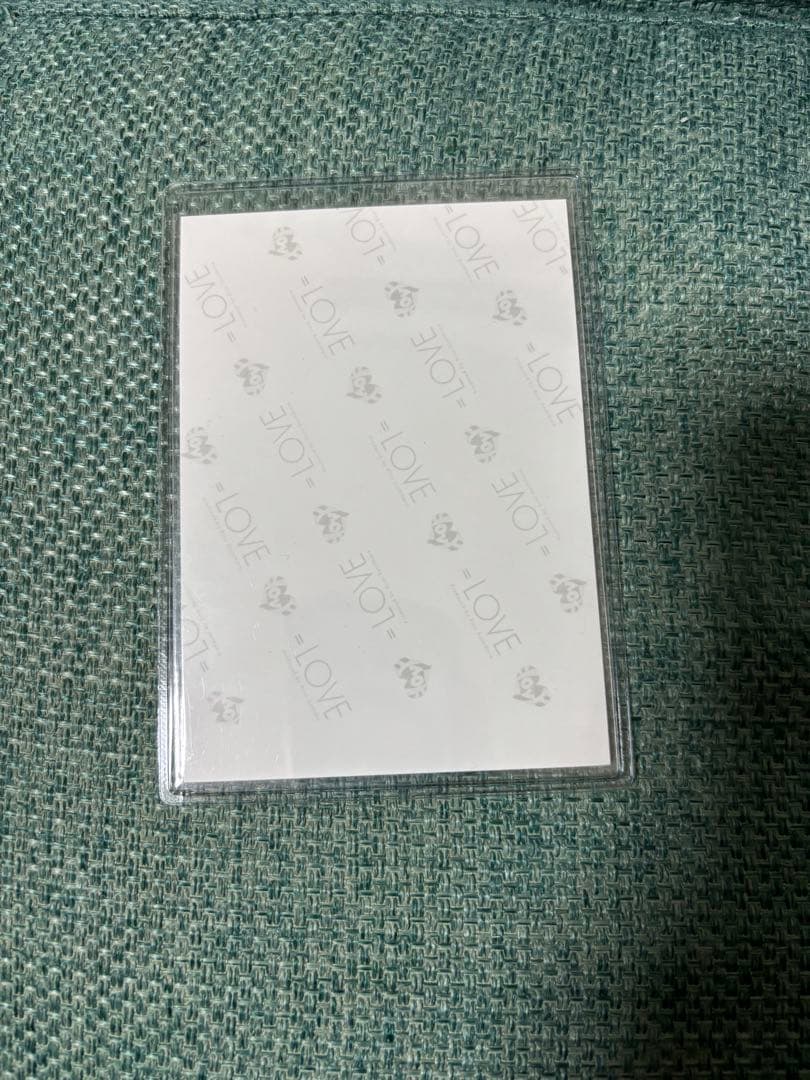 音嶋莉沙　直筆　宝石衣装　ヨリ