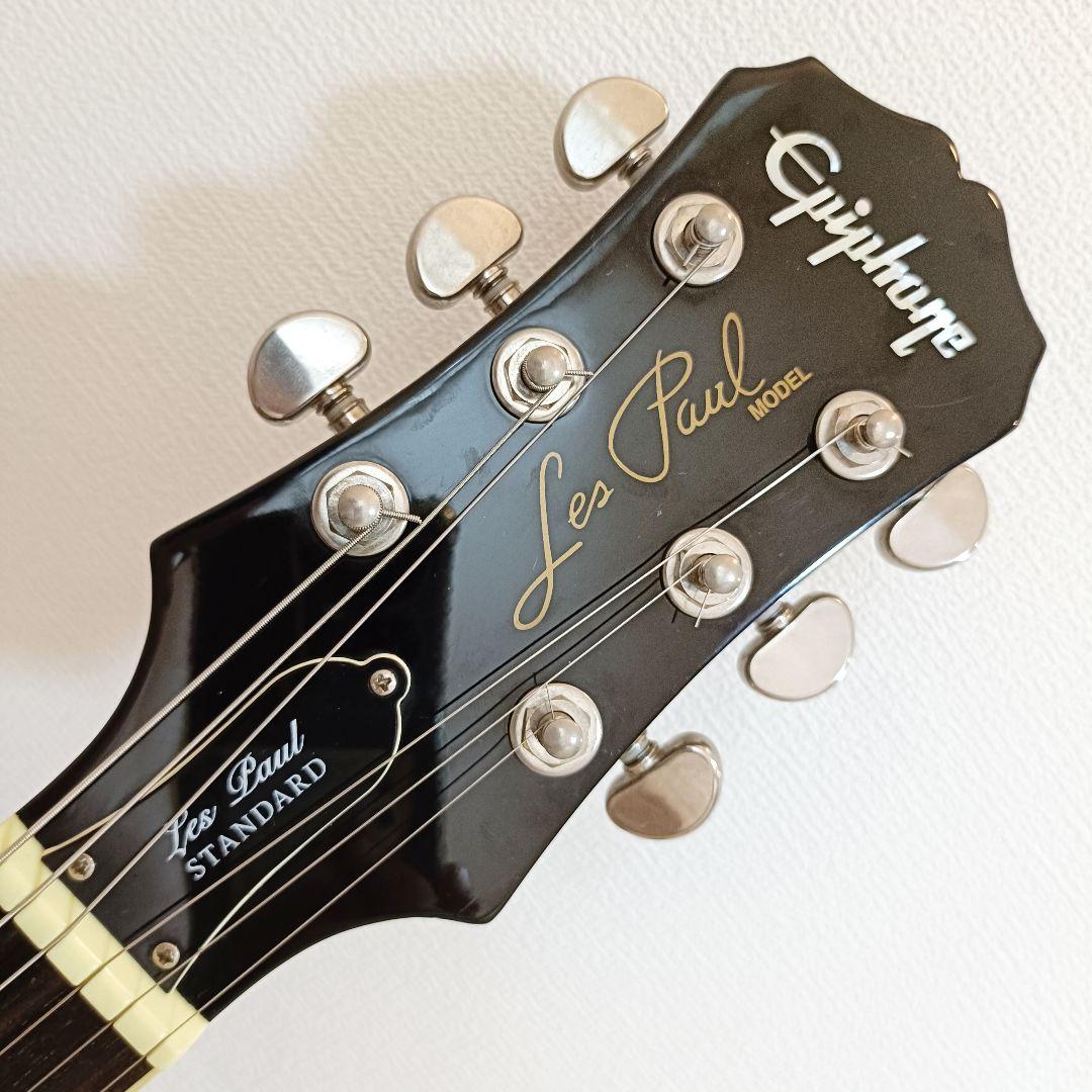虎杢トップ｜Epiphone Les Paul Standard ハニーバースト