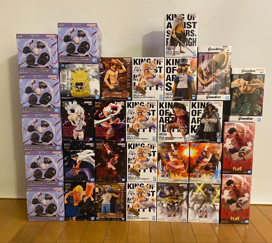 新作プライズフィギュアセット ワンピース ギア2 ギア5 MAXIMATIC