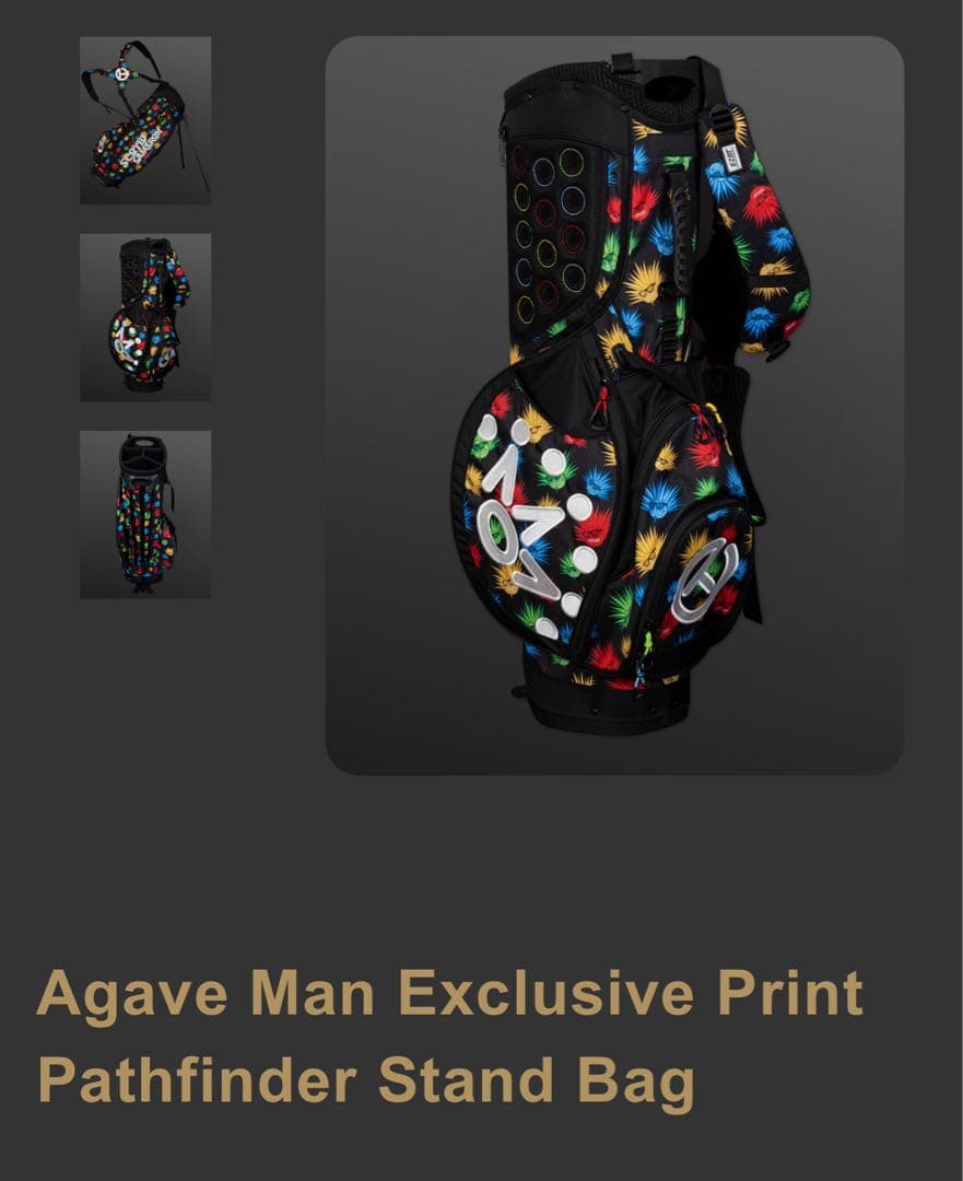 Y*o様 アガベマン限定プリントパスファインダースタンドバッグ