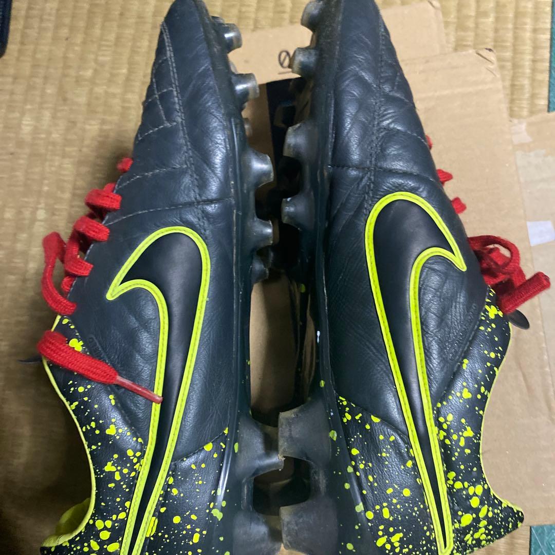 廃盤 ナイキ ティエンポ レジェンド5 acc 27cm ブラック×イエロー