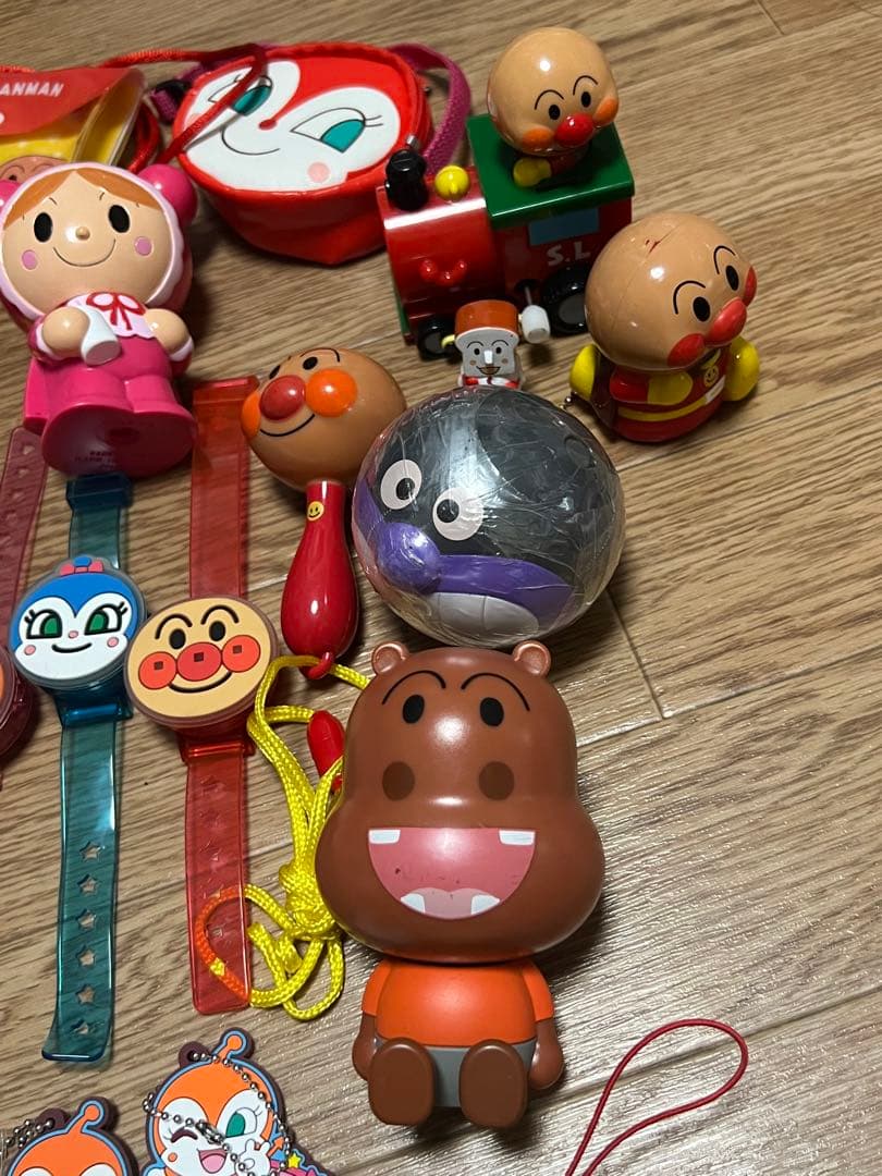 アンパンマン　ソフビ　ミニフィギュア　102点まとめ売り
