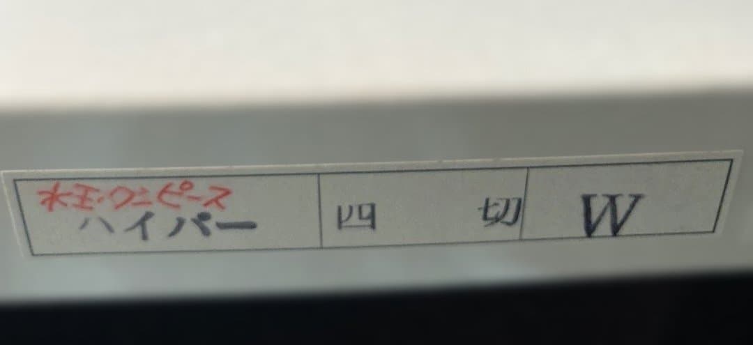 新品直筆絵画『原マスミ／水玉ワンピース』豪華（四つ切り）額付