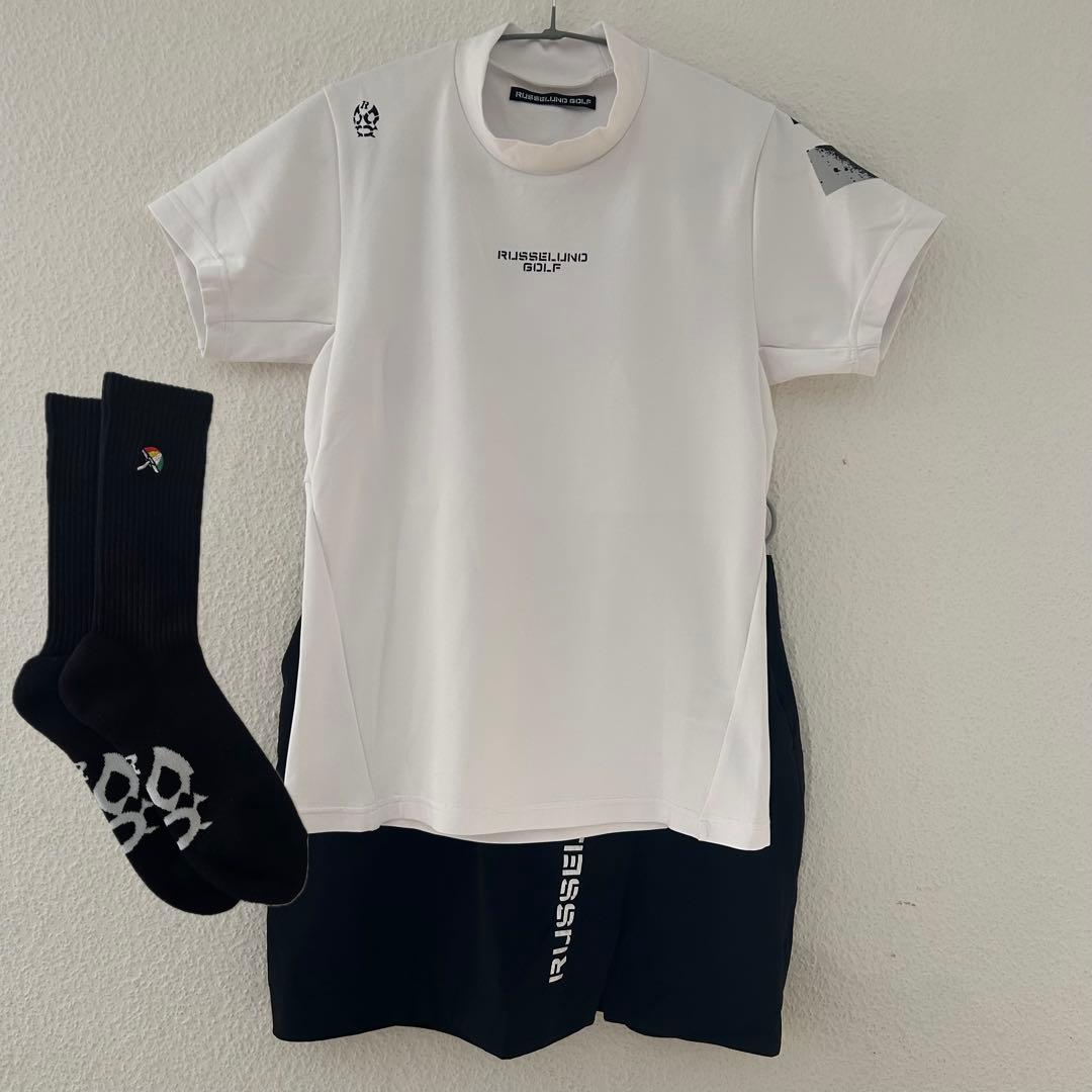 【未使用】【3点セット】Russeluno GOLF・シャツ・スカート・ソックス