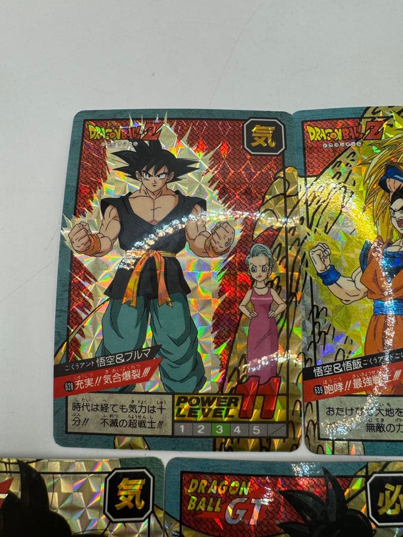 ドラゴンボール　スーパーバトル　カードダス　Wプリズム　7枚セット