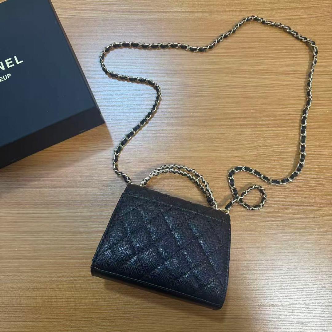 VIP顧客限定 ノベルティ キャビアスキン ショルダーバッグ ミニ