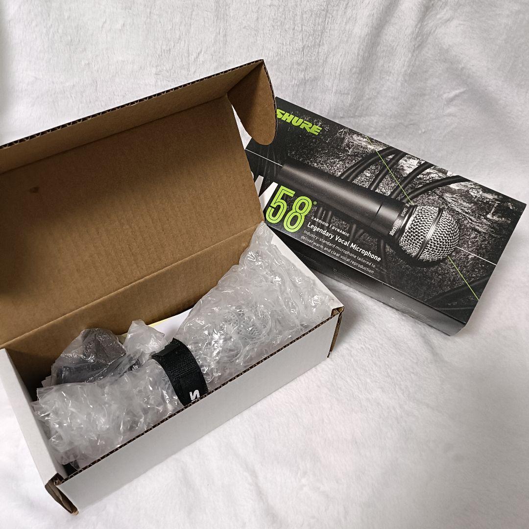新品未使用 SHURE SM58-S ダイナミックマイク
