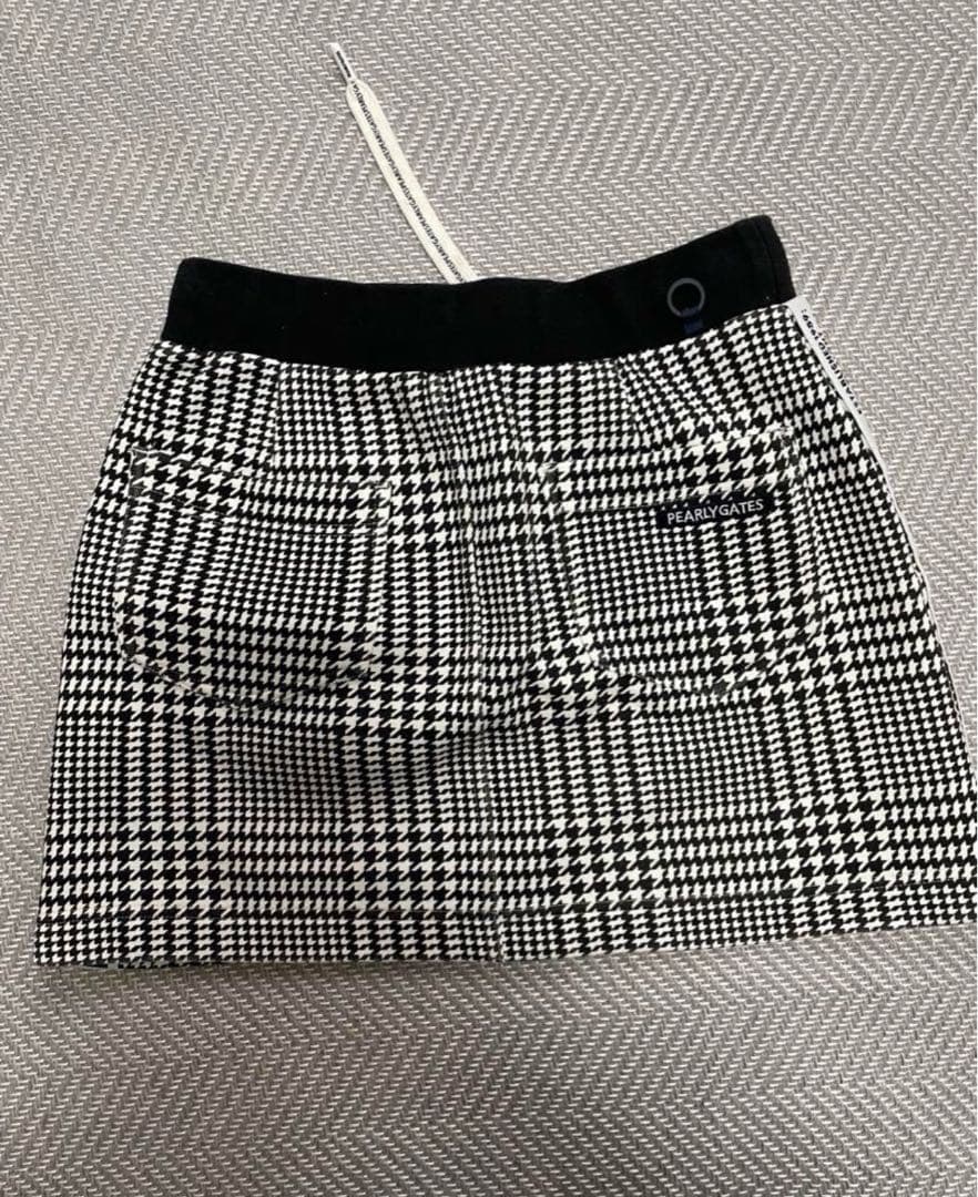 PEARLY GATES チェック柄 フーディ スカートセット サイズ0