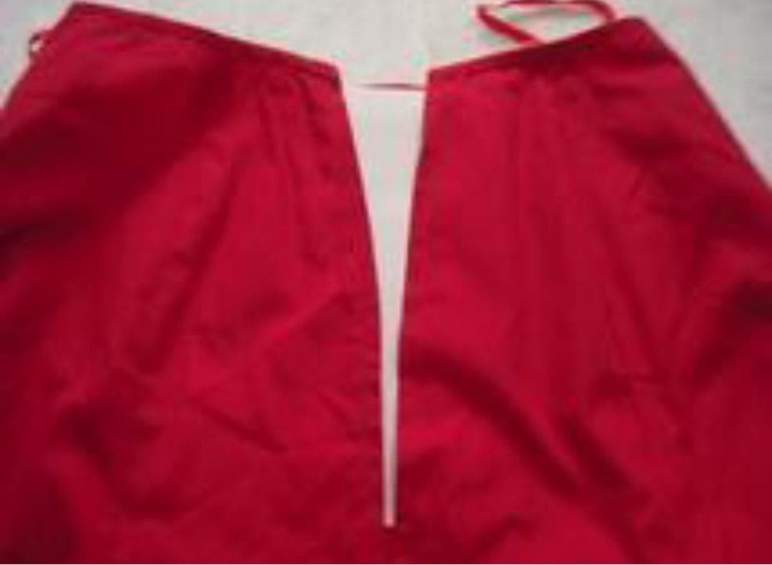 フラメンコ　社交ダンス　ペチコート　赤