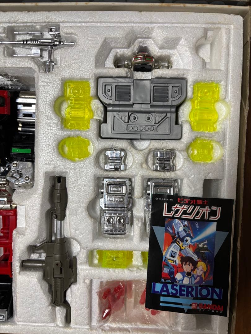 バンダイ 超合金/レイザリオン 超電送口博 DXレイザ