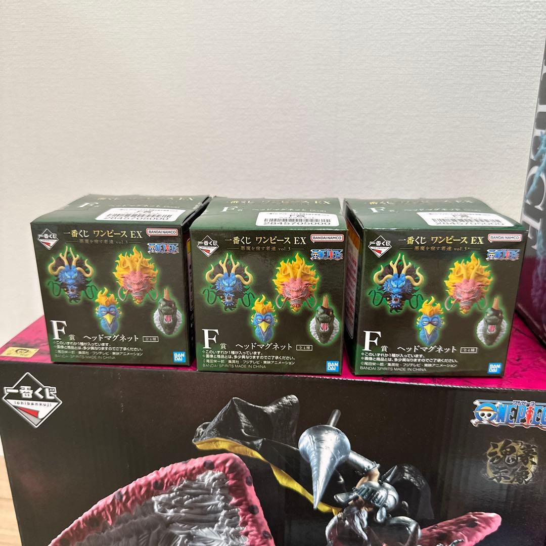 【未開封】一番くじワンピースEX A賞 C賞 E賞 F賞 ラストワン おまけ付き