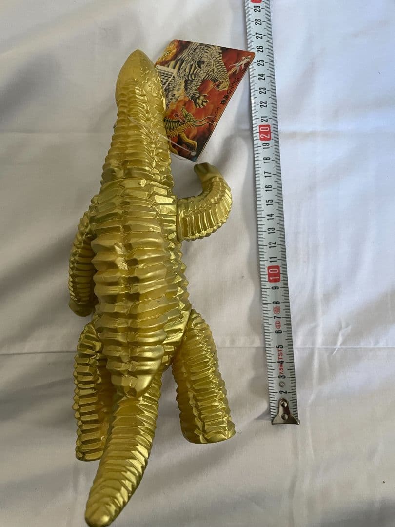 レッドキング ソフビ ブルマァク 約23㎝ 1991年 タグ付 現状 経年劣化