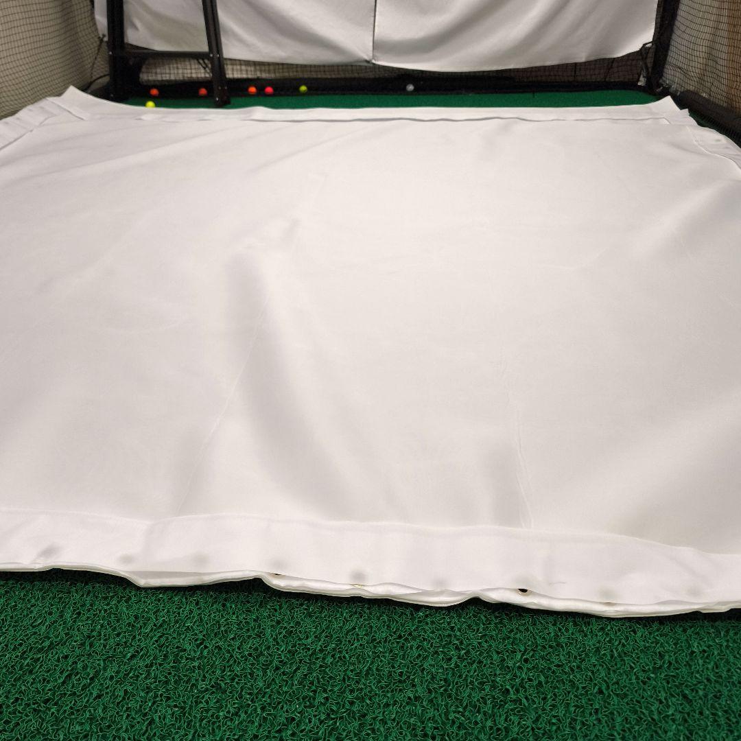 消音スクリーン　Sky　trak 正規代理店購入　ゴルフ　白幕　スクリーンシート