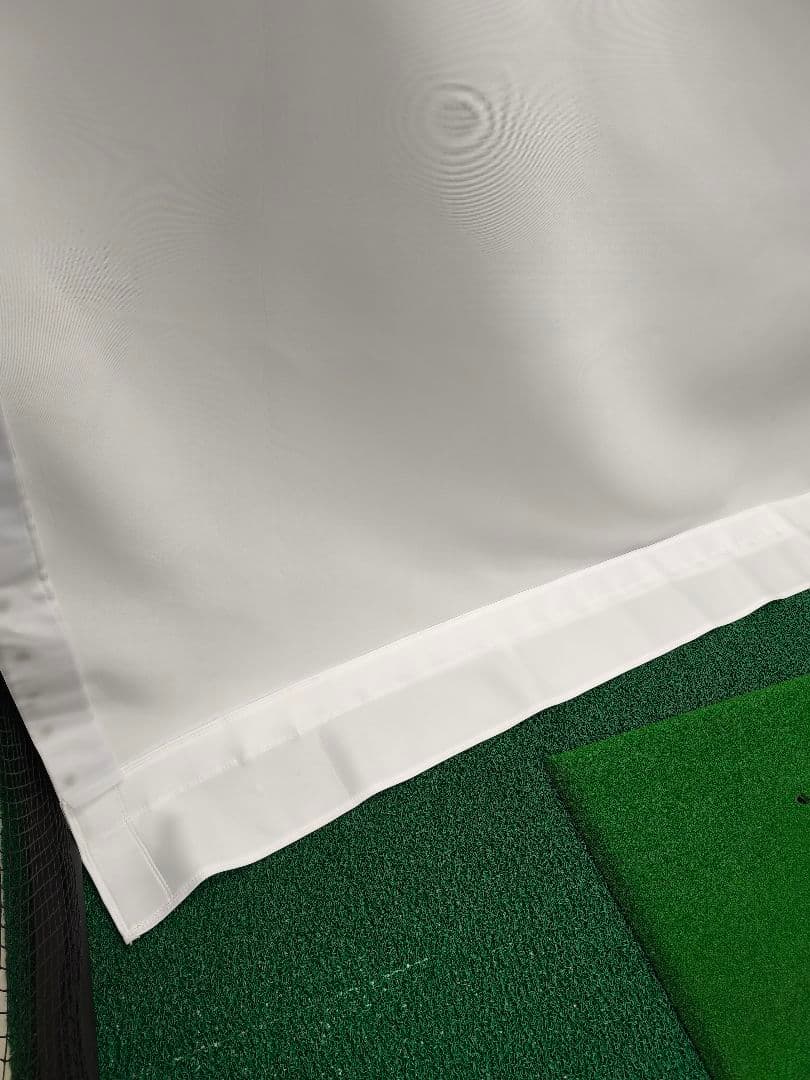 消音スクリーン　Sky　trak 正規代理店購入　ゴルフ　白幕　スクリーンシート