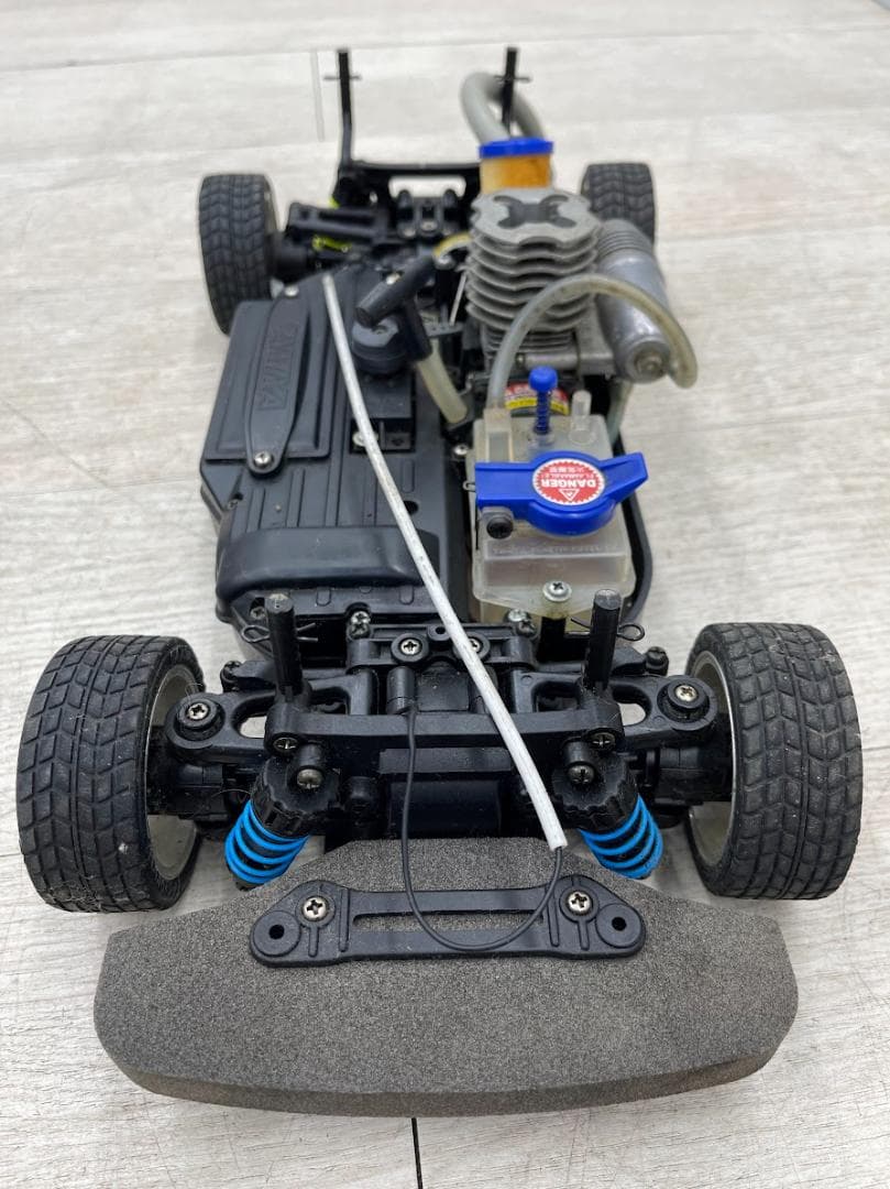 1/10 タミヤ エンジン ラジコンカー R34 GT-R TGS-Rシャーシ