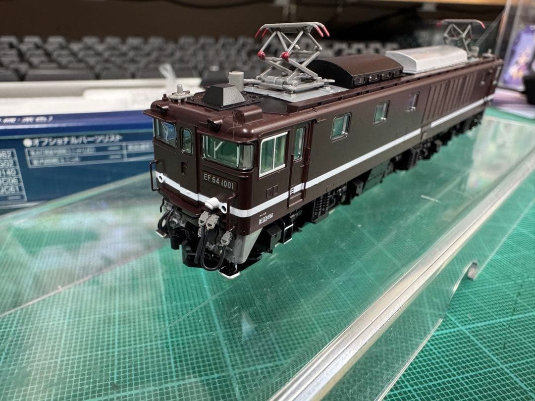【キーボード】TOMIX9110加工　EF64 1001号機