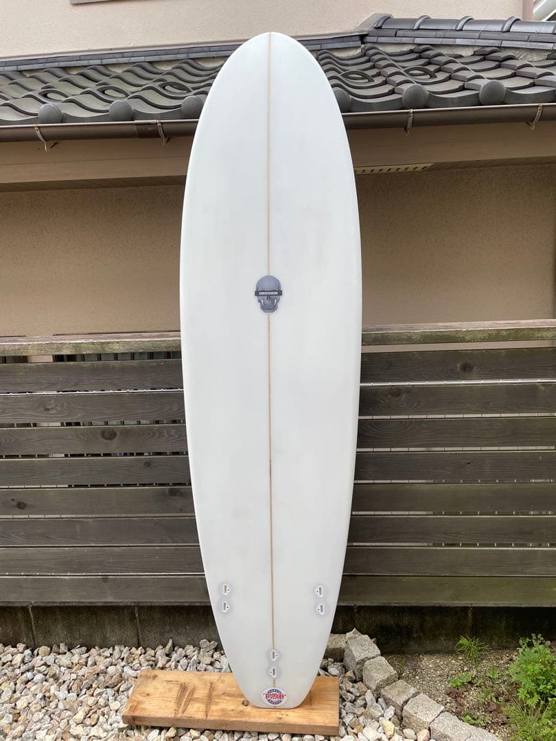 値下げしました！　サーフボード6'8\" ミッドレングスサーフボード