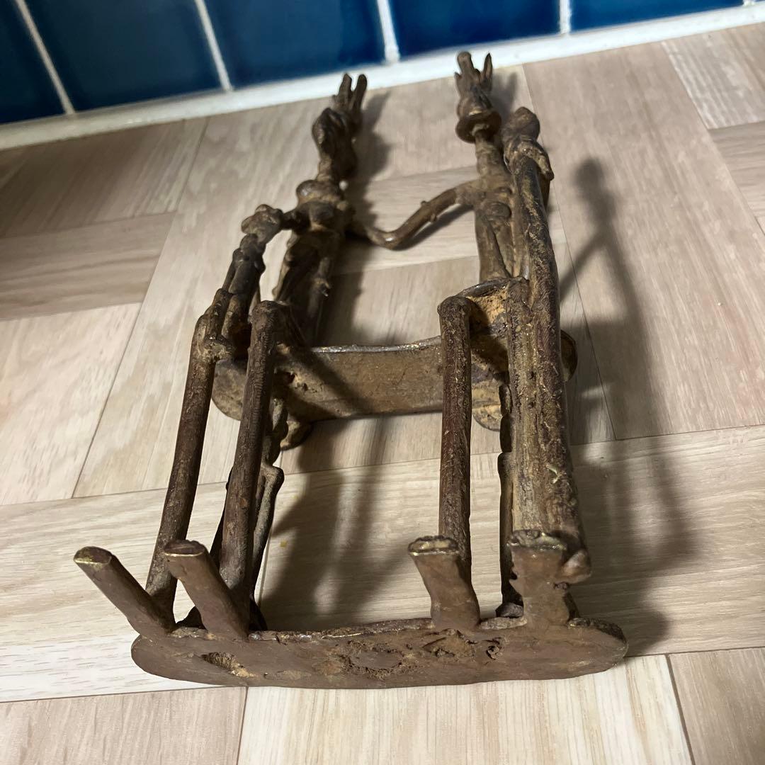 マリ　ドゴン族アフリカンアート 金属製