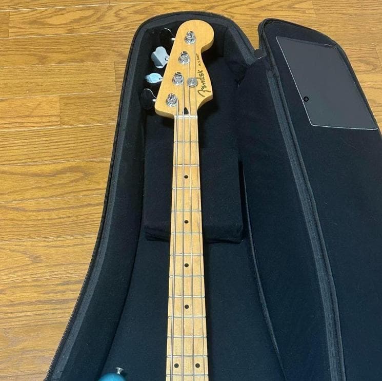 【美品】Fender Jazz Bass MEXICO水色　ケース付き
