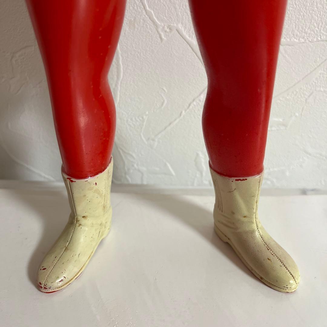 ⚠️激レア・当時物　レッドマン　面取れ　キングサイズ　ソフビ　ブルマァク　送料込み