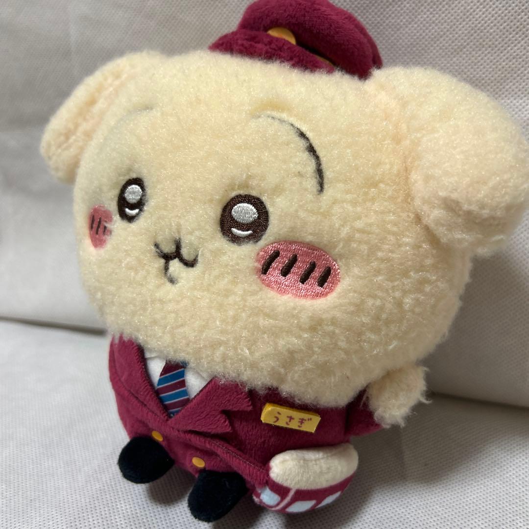 ちいかわ　うさぎ　阪急電車コラボ　限定　ほわほわぬいぐるみS