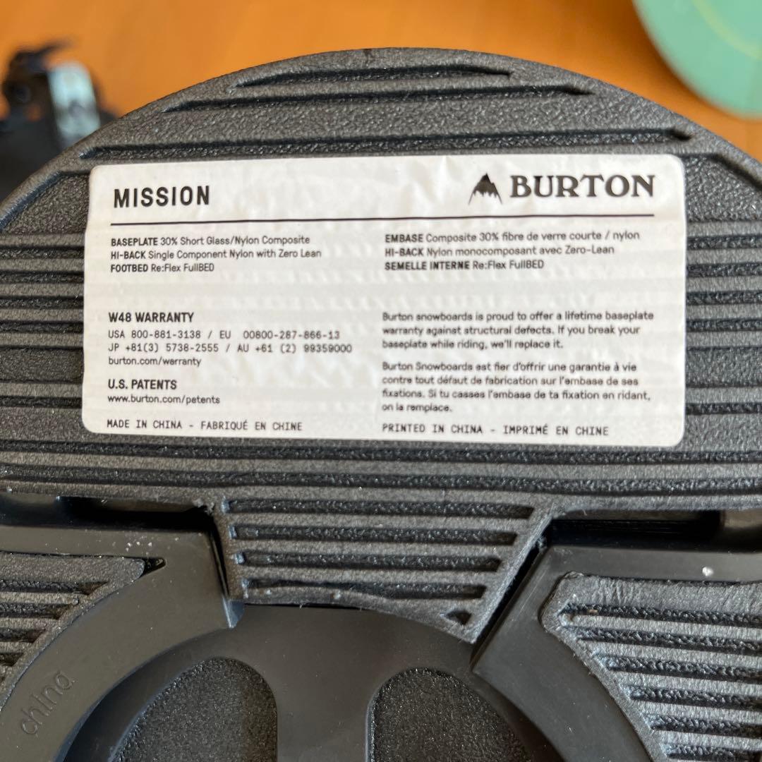 スノーボード BURTON MISSION 19-20 Re:Flex Black